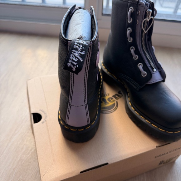 NWT Dr.Marten 1460 zip heart Virginia satin lux - Picture 3 of 9